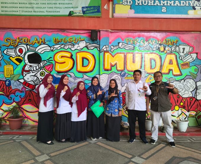 Semangat Hijau Menggema di SD Muhammadiyah 2 Tarakan, Tim Penilai Calon Sekolah Adiwiyata Nasional Lakukan Verifikasi