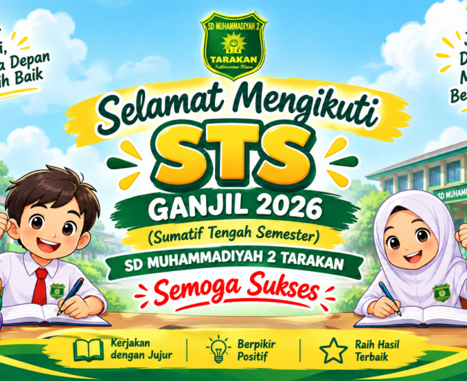 SD Muhammadiyah 2 Tarakan Laksanakan STS Semester Ganjil Tahun Ajaran 2026/2027